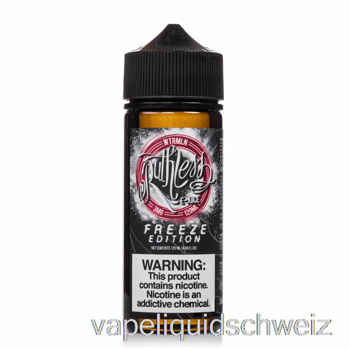 Wtrmln – Freeze Edition – Rücksichtsloser Dampf – 120 Ml 6 Mg Vape Ohne Nikotin